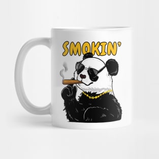 Smoking panda Mug